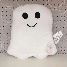 Target Bullseye's Playground Halloween 2024 Ghost Plush Pillow 14"x12"  (NWT)