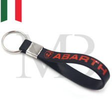 1 Portachiavi Gomma Silicone per Fiat Abarth 500 595 695 124 Punto Stilo Bravo