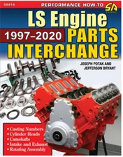 SA414 LS Engine Parts Interchange 1997-2020 Cylinder Heads Cranks Casting Number