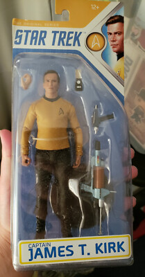 Rare McFarlane Toys Star Trek Captain James Kirk Action Figure
