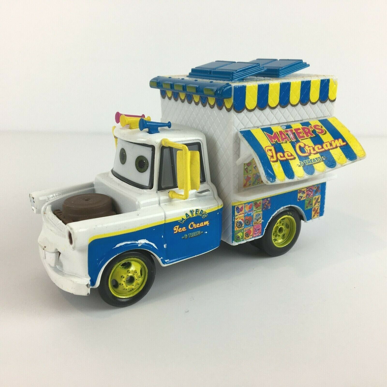 Disney Store Pixar Cars 2 Ice Cream Truck Mater Diecast 