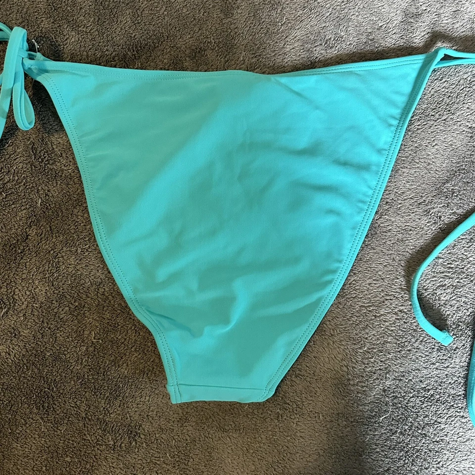 Forever 21 женщин купальный костюм низ синий драгоценный камень XL новый с Ярлыками - Изображение 2 из 4