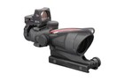 Trijicon 4x32 ACOG Dual Illum Red Chevron .223 Reticle w/RMR Type 2 3.25 MOA