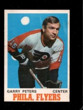 1970-71 O-PEE-CHEE #196 GARRY PETERS VGEX FLYERS *X76286