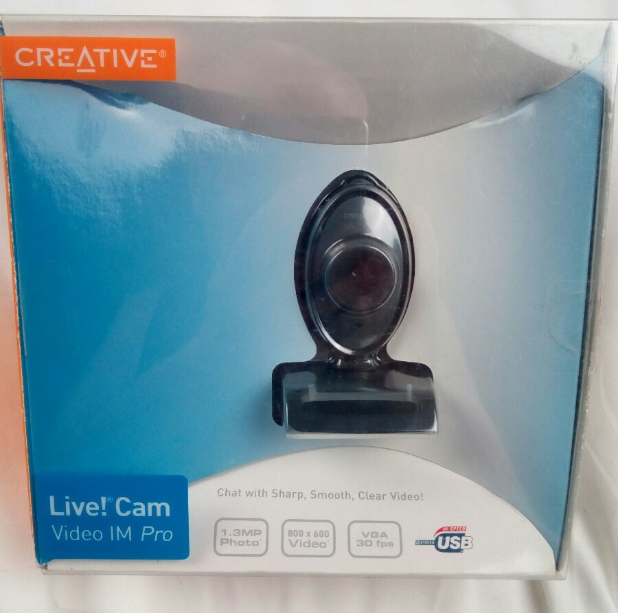 Creative Labs VF0410 Live! Cam Video IM Pro MP Web 54651147089