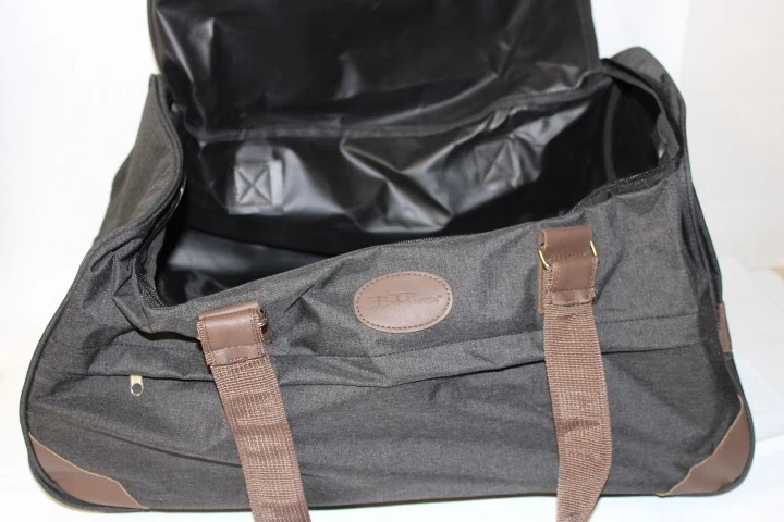 New Bella Russo Oxford Luggage 21”x14"W Rolling Travel Bag w/ Pull Out Handle - Image 3 of 4