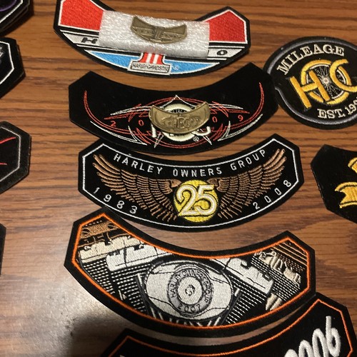 Harley Davidson HOG Harley Owners Group patches and pins Huge Lot 1987-2010 - Picture 7 of 10