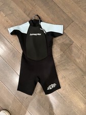 Hyperflex Springsuit Wetsuit Sz 8 Black Blue Access 2MM Series