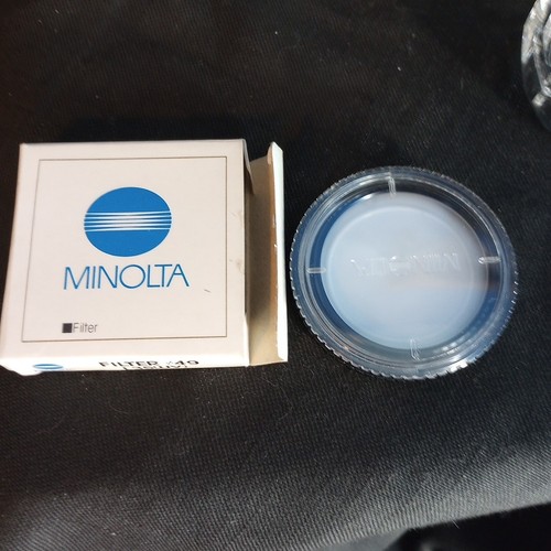 Minolta Filter 49 mm L35 (UV) With Case In Original Box, Genuine Lens Japan - Picture 3 of 7