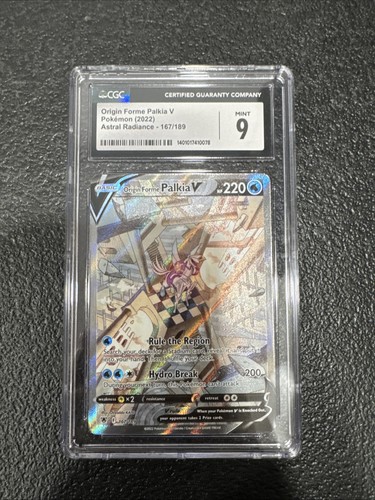 Origin Forme Palkia V graded CGC 9 for sale on eBay