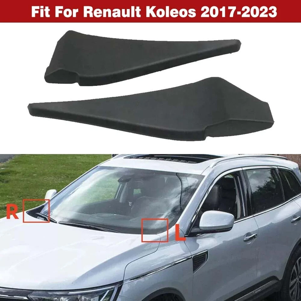 Front Left+Right Corner Windshield Wiper Cowl Cover For Renault Koleos 17-2023 - Image 3 of 4