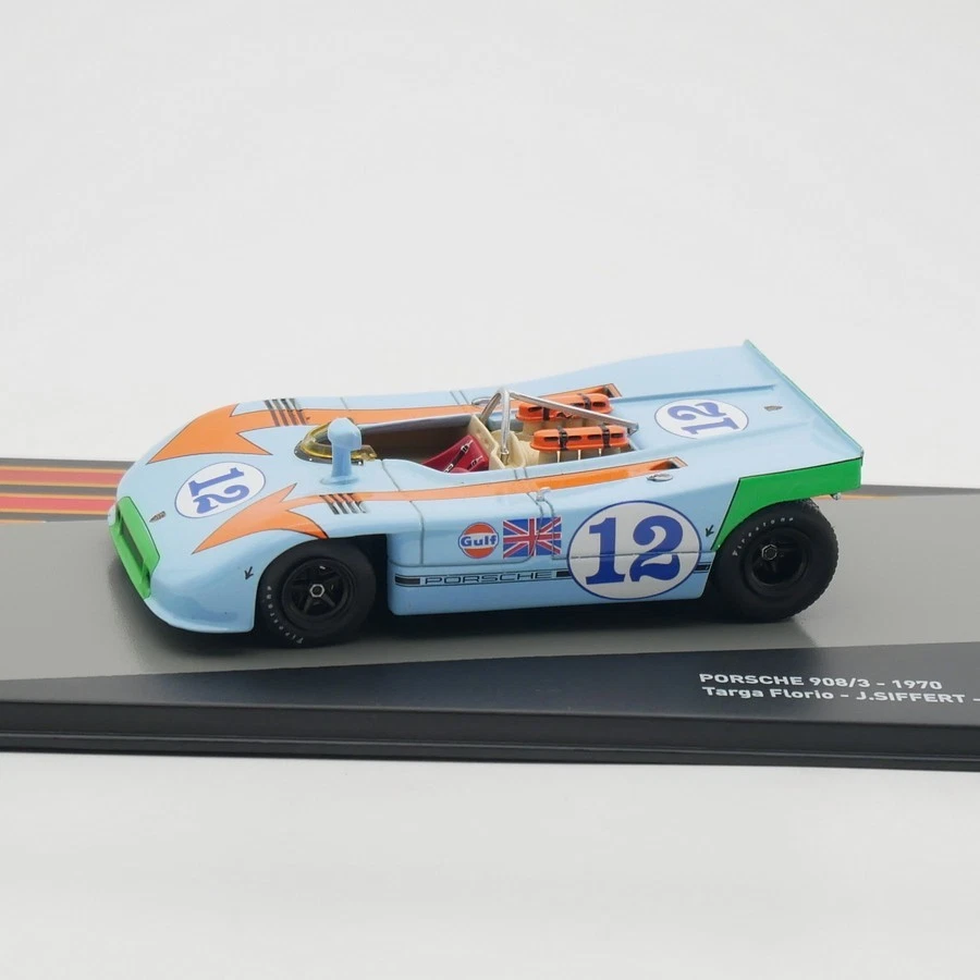 ixo 1:43 PORSCHE 908/3 1970  24h LeMans Diecast Car Model Metal Toy Vehicle - Image 2 of 4