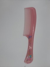 Sanrio Little Twin Stars Retro hair Comb Vintage Rare 70's 1976 PINK Collectible