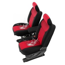 Waterproof Neoprene Front Seat Covers for Ram Front 2019-2025 RAM 1500 Red