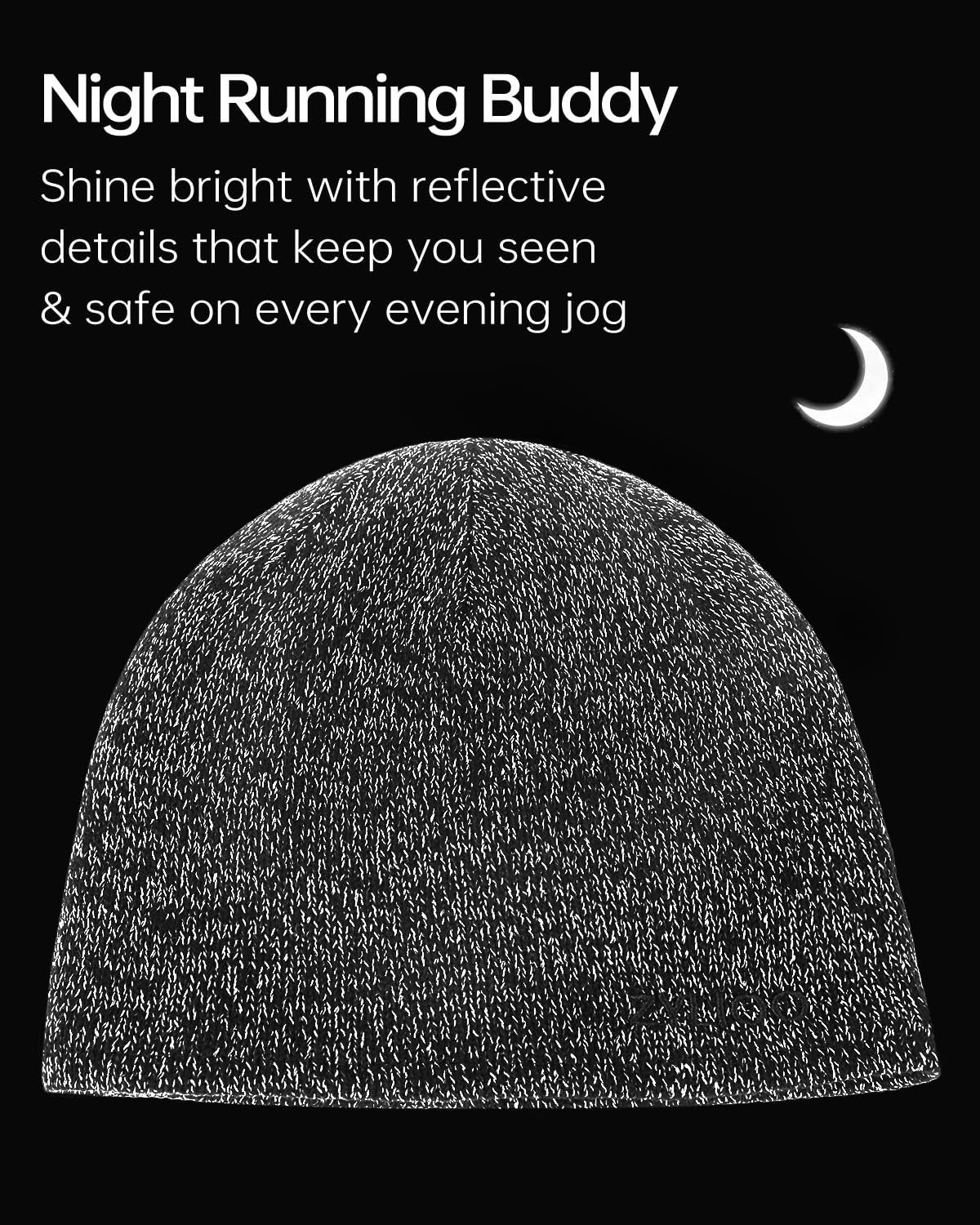 Zylioo XXL Waterproof Beanie Hat,Oversized Winter Warm Knit Cap,Windproof Snow 