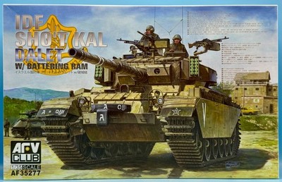 AFV CLUB 1/35 AF35277 IDF Sho't Kal Dalet w/ Battering Ram Brand New Complete