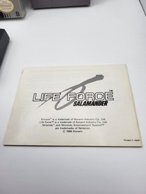 Nintendo NES Spiel: Life Force Salamander - OVP Inkl. Anleitung 