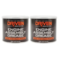 Driven Racing 00728, Engine Assembly Grease/Cam Break-In Lube, 1 lb Tub (x2)