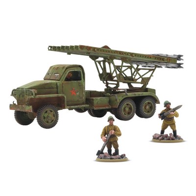 Bolt Action Katyusha Multiple Rocket Launcher 28mm Plastic Scale Model NEW