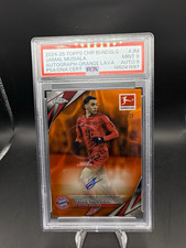 Topps 2024-25 Chrome Bundesliga - Jamal Musiala - AUTO Orange Lava /25 BA-JM