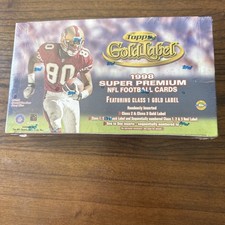 1998 Topps Super Premium Gold Label Football Sealed Retail Box