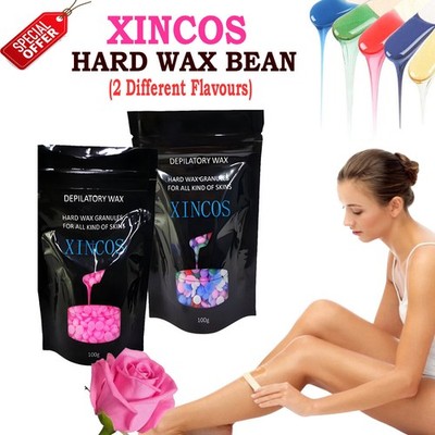 100g DEPILATORY XINCOS HARTWACHS BOHNEN PELLET HOT BRASILIAN WAXING HAARENTFERNUNG