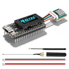 WiFi LoRa 32 V4 ESP32 Development Board with OLED Display, GPS Module, 27dBm ...