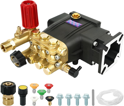 #ad Horizontal Pressure Washer Pump 3 4quot; Shaft Crankshaft Triplex Plunger 2600 330 $121.34
