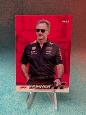 2024 Topps Paddock Pass Formula 1 #72 Christian Horner Red Foil