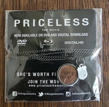 King & Country Priceless The Movie Movement Promo Necklace Queen Elizabeth HTF