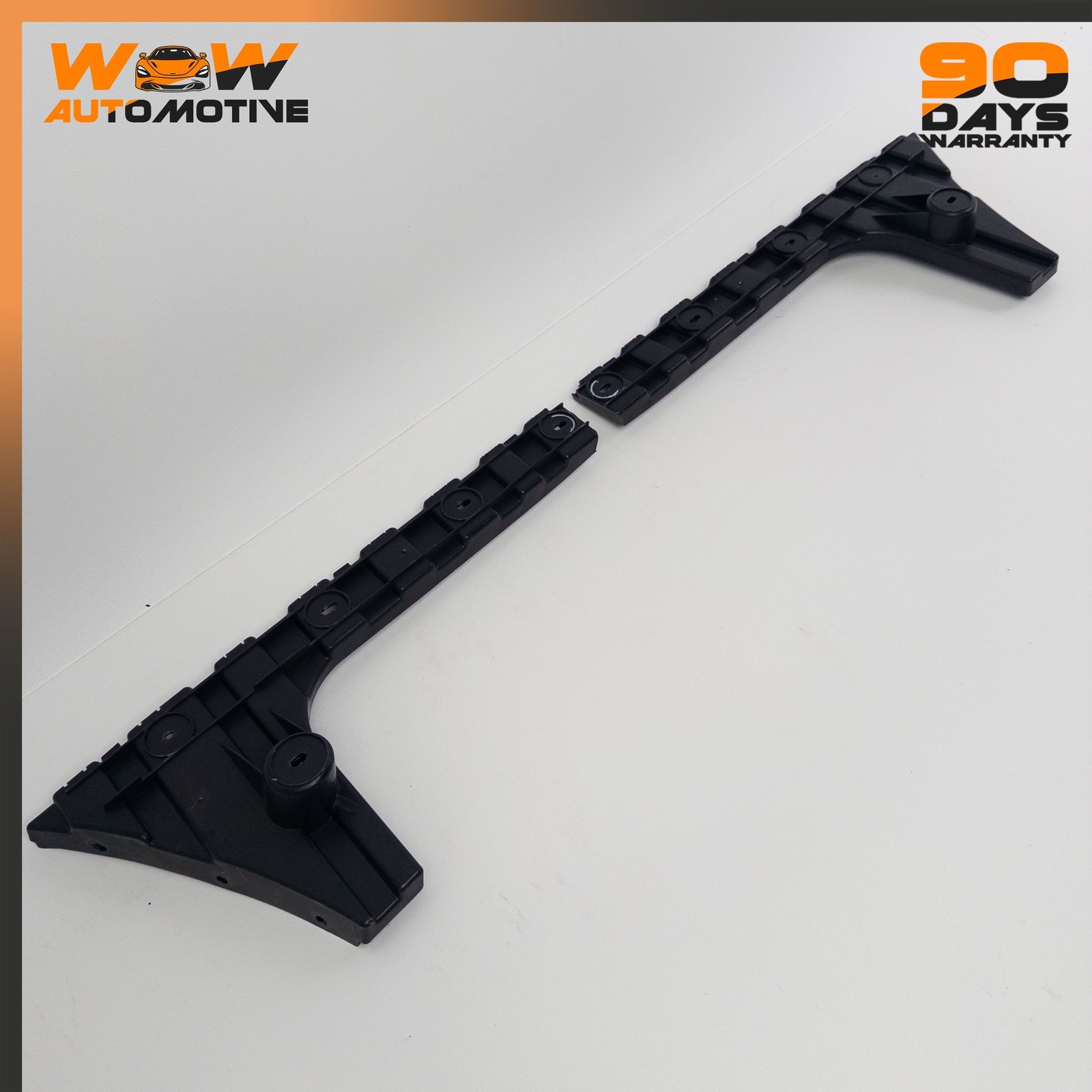 12-17 BENTLEY CONTINENTAL GT REAR BUMPER HOLDER SUPPORT BRACKETS SET OEM