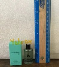 Tiffany & Co. Love for Him Eau de Toilette 5ml. - .16oz. MINI Travel Size, NIB.