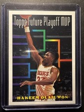 1993-94 Topps Playoff MVP Hakeem Olajuwon #205 Gold