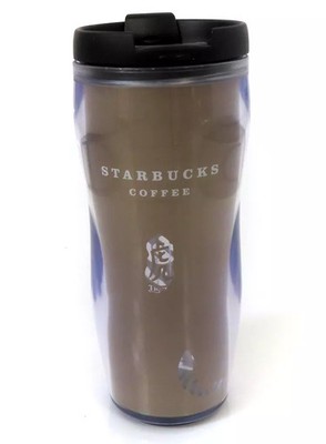 Starbucks Japan Tiger Gold 12oz Tumbler Mug 7.1in 2010 Zodiac Year
