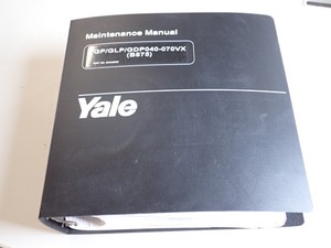 GP/GLP/GDP040-070VX YALE FORKLIFT MAINTENANCE MANUAL