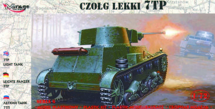 Mirage Hobby 726001 - 1:72 Light Tank 7 TP