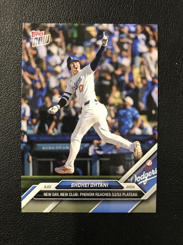 2024 Topps Now #743 Shohei Ohtani Los Angeles Dodgers