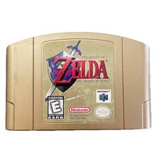 Ocarina of Time N64 Gold Collector’s Edition Nice Used Shape Legend Of Zelda