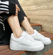 🔥Nike Air Force 1 Low LE White FV5951-111 Grade School Size 4.5Y-7Y