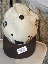 Primitive Signs Cream & Brown... Skateboards welcome the Signs snapback