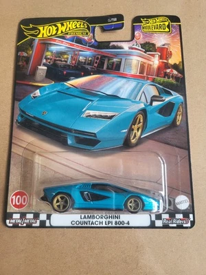 Hot Wheels Premium Boulevard #100 Lamborghini Countach LPI  Real Riders 1:64 - Bild 1 von 2