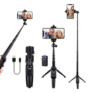 Selfie Stick Tripod 40" Bluetooth Remote Portable Extendable for iPhone Android