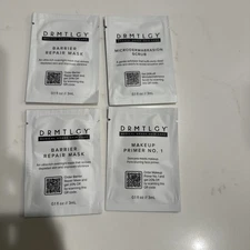 Drmtlgy Samples Barrier Repair Mask Microdermabrasion Scrub Makeup Primer