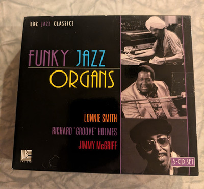 Funky Jazz Organs by Various Artists (CD, Jul-2005, 3 Discs, LRC Records)