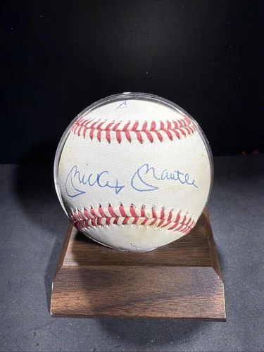 Mickey Mantle, Willie Mays, Duke Snider Signed Baseball. NO CERTIFICATION