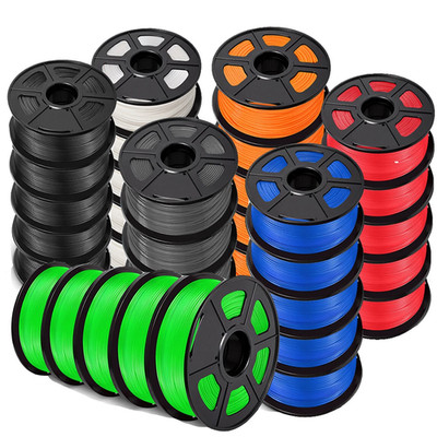 10*1KG SUNLU PLA+ 10KG 3D Printer Filament 1.75mm PLA Plus +/-0.02mm No Bubble