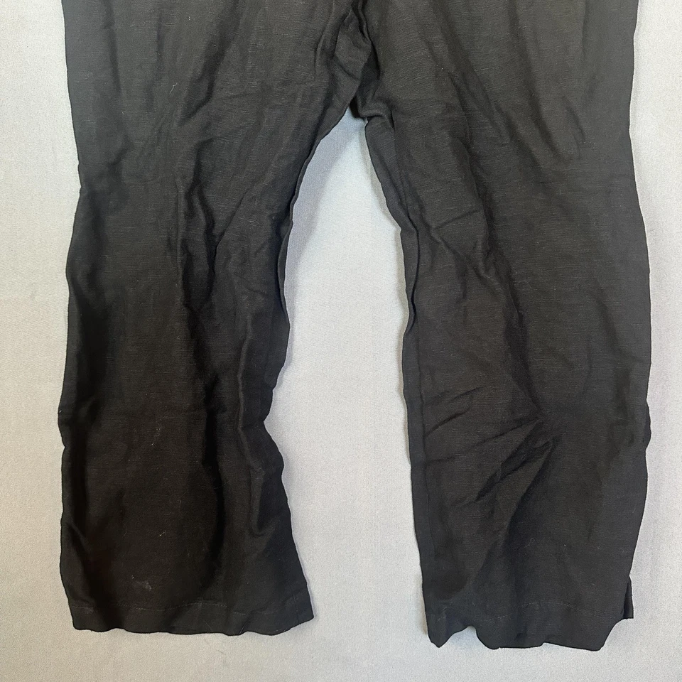 Ann Taylor Factory Pants Womens 14P Black Signature Petite Dress Work Trousers - Image 3 of 4