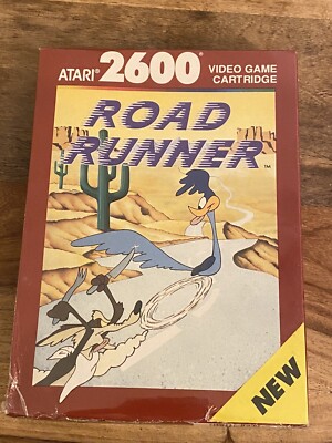 Atari 2600 Road Runner - original eingeschweißt und ungeöffnet NIB