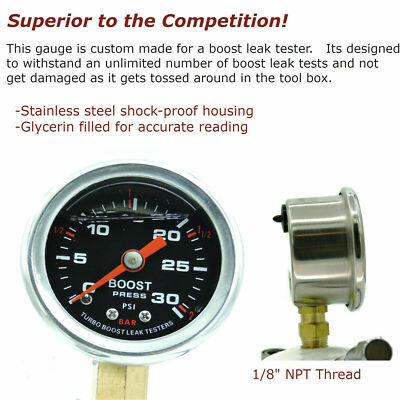 HBM 9 Delige Turbo Systeem Lekkage Tester, Turbo Systeem Tester