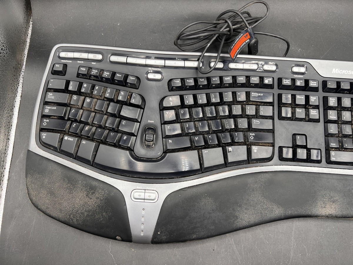 【未使用】Natural Ergonomic Keyboard 4000 Amazon.com: Microsoft Wired Natural Ergonomic Keyboard 4000